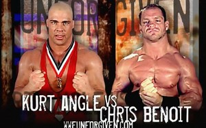 【4.5★】Kurt Angle vs. Chris Benoit – 2002.Unforgiven