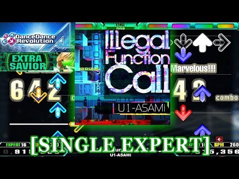 【DDR A】 Illegal Function Call [SINGLE EXPERT] 譜面確認＋クラップ