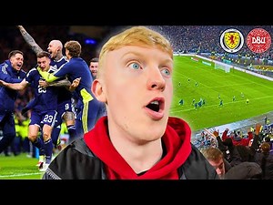 THE MOMENT SCOTLAND QUALIFIED FOR THE WORLD CUP!!! 🏴󠁧󠁢󠁳󠁣󠁴󠁿