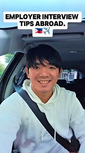 Employer interview tips.🇵🇭✈️ #troyinireland #ofwtipsabroad #workingabroad2026 #EuropeViral | Troy in Ireland