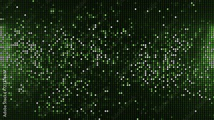 Bright shiny LED video wall background with flashing disco lights which change color. Full HD glitz and glamour nightlife background animation. Stock Video