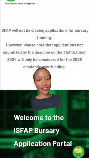 ISFAP Bursary Alert for Students
