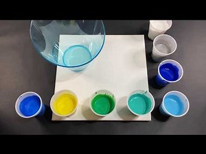 Acrylic Pouring: Stunning Iridescent Freestyle Pour using a Giant Bowl- Unique Fluid Art