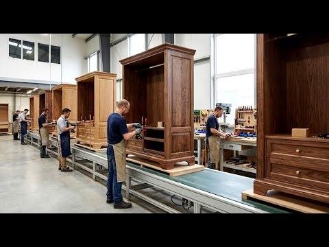 The Modern Industrial Wood Cabinet Manufacturing Process: From A to Z (Full Process)