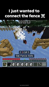 12K views · 152 reactions | I Just wanted to connect the fence | Tutorial the Mc | Facebook