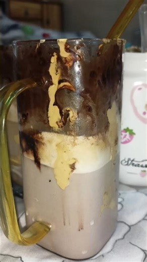 😍Cafe Style Cold Coffee Without Machine Easy Recipe #coffee #shortvideo #ytshorts