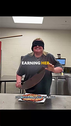 The Blindfolded Pizza Cutting Challenge! 🍕🙈