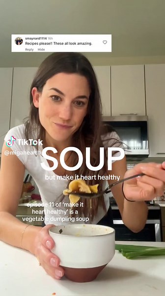 Vegetable Dumpling Soup Recipe for a Healthy Heart | MIGA Episode 11