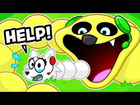 Eating EVERYONE as the BIGGEST HUNGRY WORM!