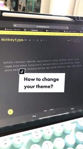How to Change Your MonkeyType Theme