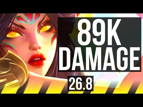 XAYAH & Shaco vs LUCIAN & Malzahar (ADC) | 89K damage | KR Master | 26.8
