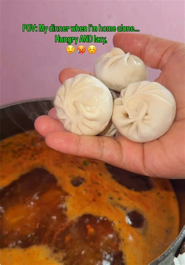 Easy Momo, Noodles & Egg Combo Recipe