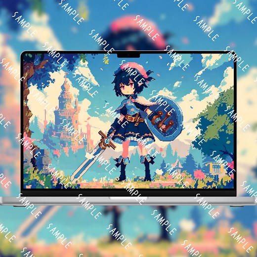 8bit Fantasy Adventure Live Wallpaper ⚔️🏰【PC 4K】