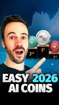 Top 3 AI Coins To Hold For 2026 Crypto Market Reversal!