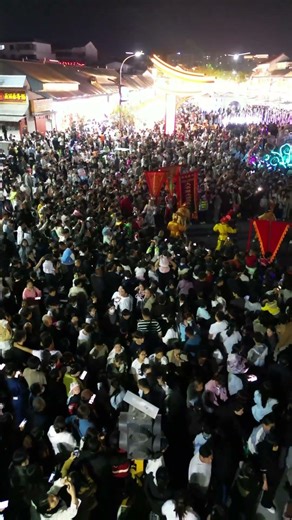 毫不夸张的说昨晚的大名有几亿人 #大名县 #人山人海太热闹了