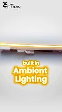 The only LEDUP Smart Curtain that comes with built-in ambient lighting! - Smart Curtain