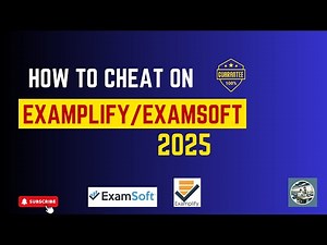 How to Cheat on Examplify in 2025 | Examsoft Cheating Hacks