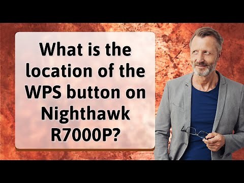 What is the location of the WPS button on Nighthawk R7000P?
