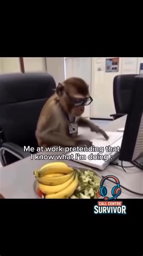 📞 UK Call Centre Memes 🇬🇧 | Customer Service Life on Instagram: "Every shift I’m just out here pressing buttons and hoping for the best 🤓💻 #FakeItTillYouMakeIt 👉 Follow @callcentresurvivor for daily call center + work struggle memes 🎧 📲 Tag your work bestie who’s been winging it since day one 😂 Because deep down… none of us actually read the manual 📖🙃 #CallCenterLife #CallCenterHumor #CallCenterProblems #USCallCenter #CustomerServiceLife #OfficeHumor #WorkLifeMemes #RelatableWorkMemes