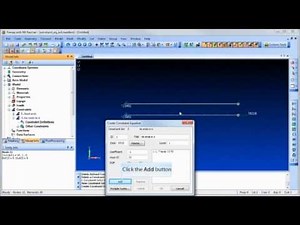 FEMAP Constraint Equation - Siemens