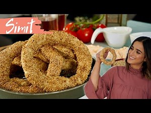 Simit recipe - crispy on the outside & soft on the inside / Make your own Turkish sesame rings / ...