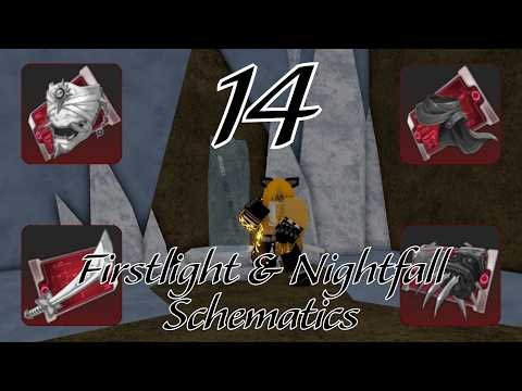 14 Firstlight and Nightfall Schematic Locations - Slayers 2