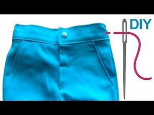 Grundkurs Reißverschluss und Bund annähen - Hosenbund / Rockbund annähen mit RV