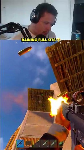 Raining FULL KITS 😭🙏 #xkevv #rust #shorts