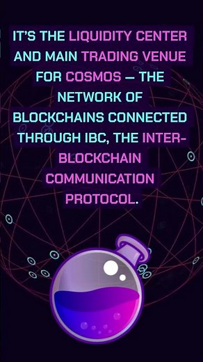 Osmosis: The DeFi Hub of Cosmos #web3 #bitcoin #cosmos