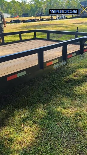 Want something GREAT to haul your lawn care equipment? This Triple Crown Utility is it! | Right Trailers