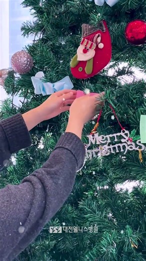 대전웰니스병원에 소원나무가 열렸어요🎄 #대전정형외과 #대전재활 #shorts