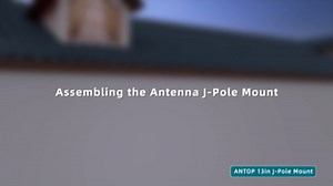 Newest Version Adjustable Outdoor/Attic TV Antenna Mount Pole,Stainless Painting 13'Arm Length,Reversible,Lightweight,Waterproof,Easy Installation