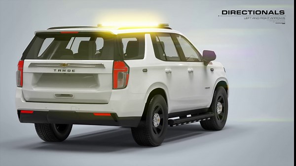 Feniex Industries - Fusion-S Lightstick Family (Split Red/Blue, 200 Series)