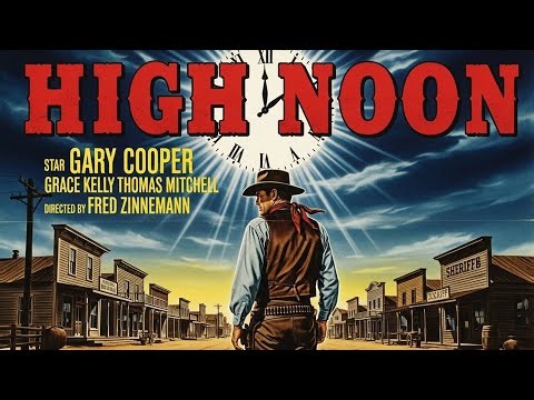 Gary Cooper | High Noon | Watch the Full Western Drama Movie!