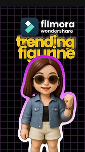 15K views · 230 reactions | Trending figurine - Filmora Tutorial | Try this viral edit using only your smartphone #filmora #videoediting #CapCutAlternative | Jenggay | Facebook