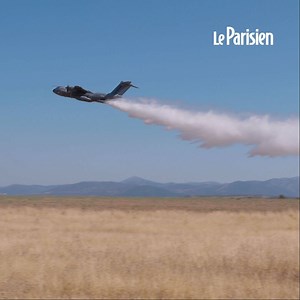 2.4M views · 49K reactions | Airbus a réalisé des tests pour transformer l’A400M en bombardier d’eau. Cette solution permettrait de déverser trois fois plus d'eau qu’un Canadair classique. | Le Parisien | Facebook