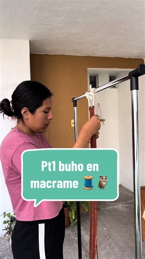 Cómo hacer un búho en macramé paso a paso