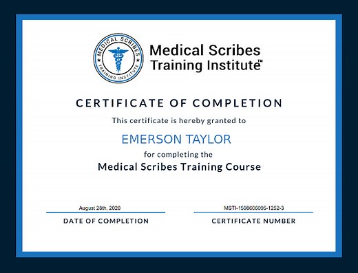 General Medical Scribe Course - Medical Scribes Training Institute