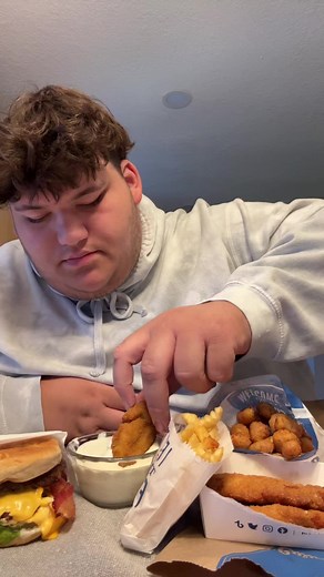 Delicious Culver's Mukbang: Burger, Fries, Tenders & Cheese Curds