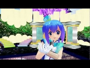 【MMD】カラフル×メロディ【洛天依・ラピスカバー】