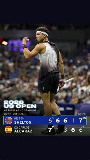 3:33 AM. The Latest Finish in US Open History — Shelton Stuns Alcaraz