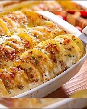 Potato gratin like you've never seen before.