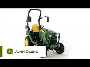 The John Deere 2026R Compact Utility Tractor