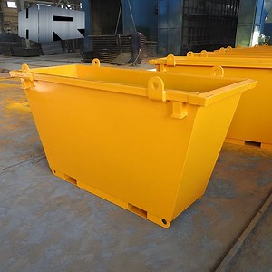[Hot Item] 1.5m Standard Metal Waste Chain Lift Skip Bins