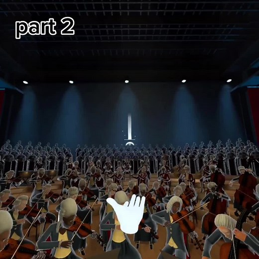 #opera #vr #music #vrgame #quest2 #symphony #fullorchestra #game #gamer #handtracking #maestro #classicmusic #classic