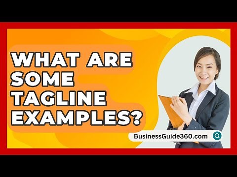 What Are Some Tagline Examples? - BusinessGuide360.com