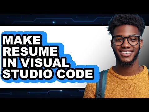 How to Make Resume in Visual Studio Code - Step by Step