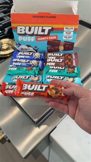 Most protein bars taste bad… this one doesn’t 👀 #protein