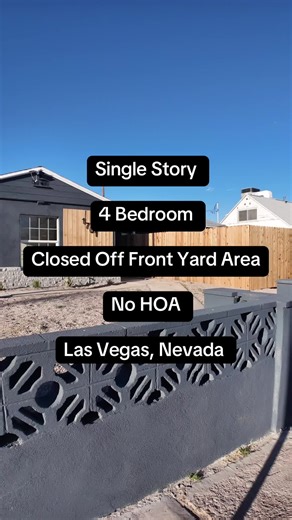 Spacious 4 Bedroom Single Story Home in Las Vegas