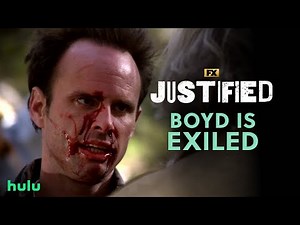 Boyd (Walton Goggins) Is Exiled by His Father - Scene | Justified | FX
